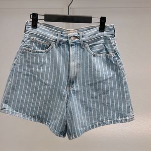 Everlane denim shorts
